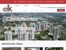Tablet Screenshot of edkimobiliaria.com.br
